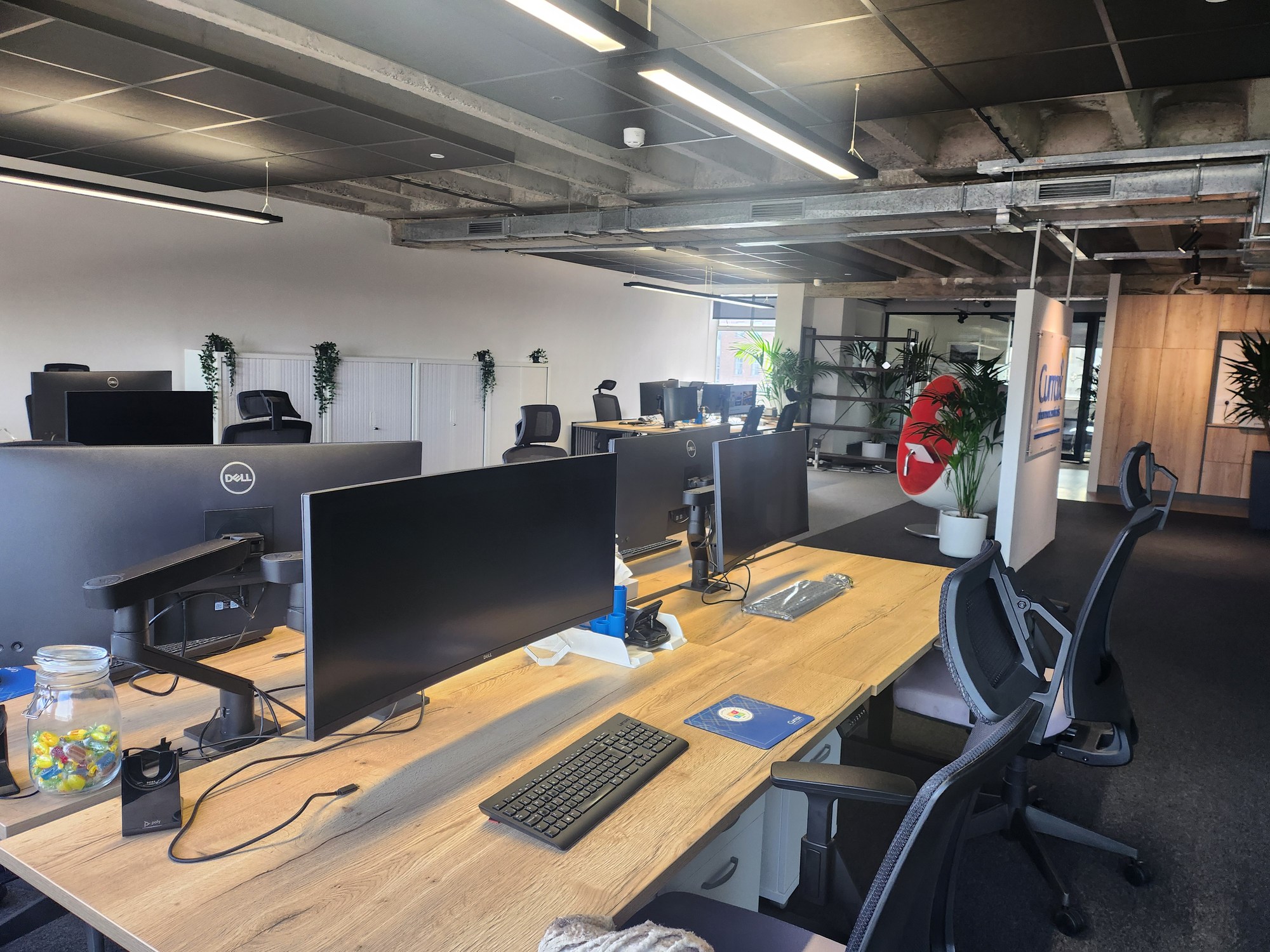 Main private office on D2HQ Level Four