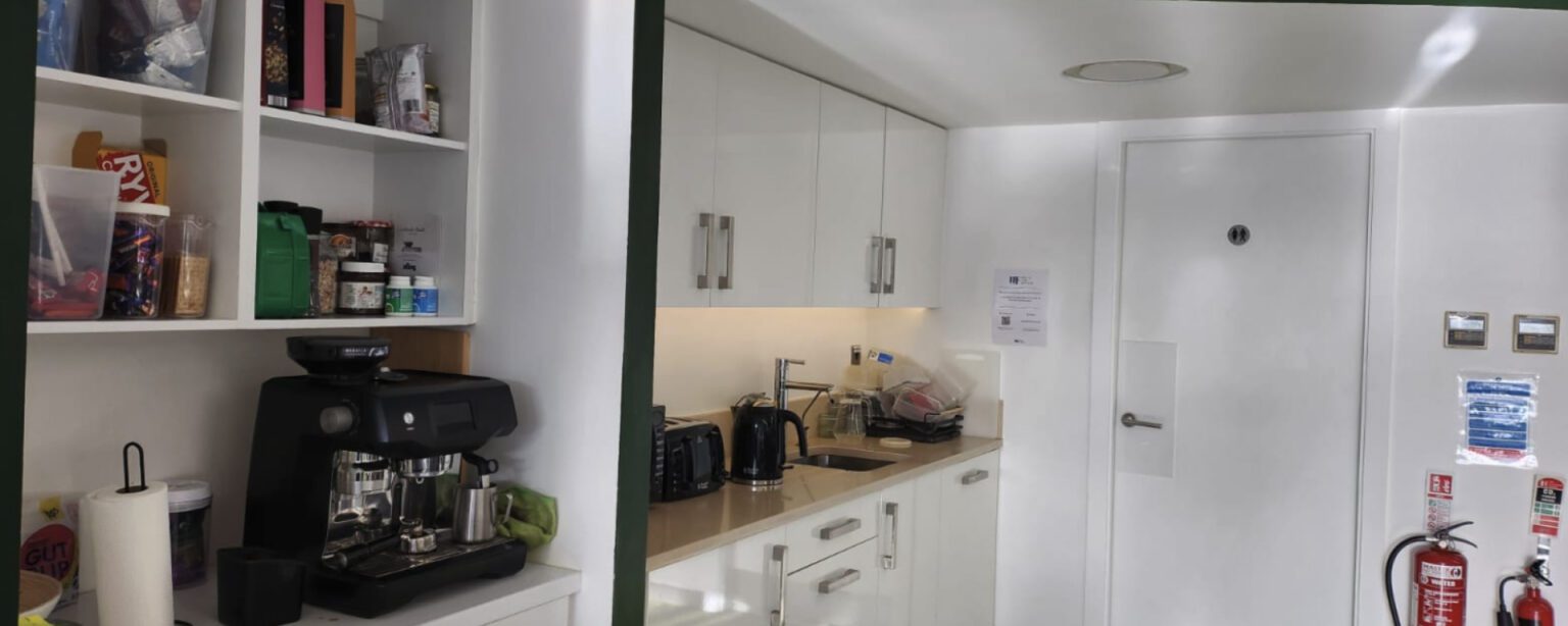 Level Two kitchen at 16 SJRQ